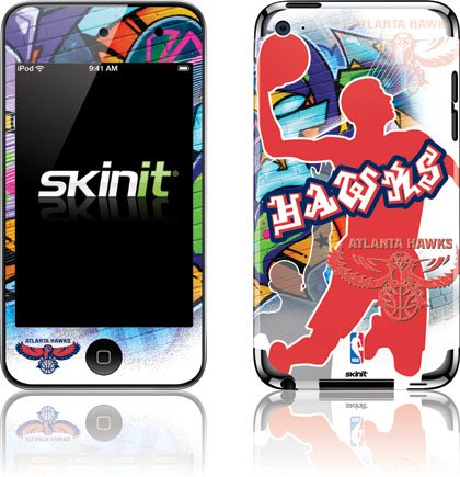 Skinit Atlanta Hawks Urban Graffiti Vinyl Skin for iPod Touch (4th Gen)