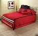 Tempo Bed King Brushed Nickel