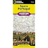 Spain and Portugal (National Geographic Adventure Map)