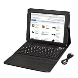 TeckNet® Premium New iPad 3 & iPad 2 Bluetooth Keyboard Case For New Apple iPad 3 and iPad 2 - Full Black