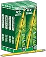 Dixon Ticonderoga Wood-Cased #2 HB Pencils, Box of 96, Yellow (13872)