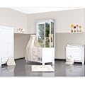 4-tlg. Babyzimmer Enni in wei�