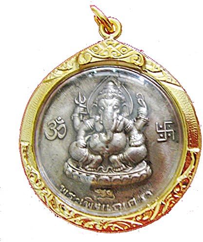 Lord Ganesha Pendant Hindu Elephant God of Success B19