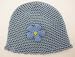 Handmade Lightweight Soothing Blue Acrylic Hat - Big Girls/teens/women (Crocheted By Hand)