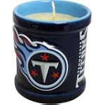 Tennessee Titans Sculpted Votive Candle Holder with Vanilla Scented Candle
