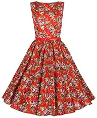 Lindy Bop Women’s Audrey Hepburn 1950′s Rockabilly Dress