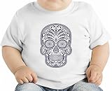 Sugar skull オーガニックベビーTシャツ 12 - 18 Months