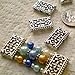 Beading Station 10pcs Tibetan Silver Hollow 3-hole Bracelet Charms 17mm ~Jewelry Making~