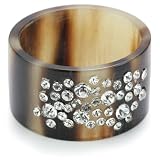 ZEFFIRA Spray Venato Natural Horn Ring Cloud D