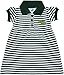 North Dakota State University Bisons Striped Game Day Dress with Bloomer