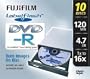 Fujifilm Media 25306000 DVD-R 4.7GB 120 Minutes 16X Labelflash Slim Case - 10 Pack