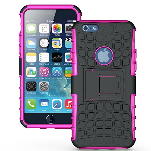 THE MUST HAVE iPhone 6 PLUS Case 5.5 inches. Non Slip KICKSTAND Case, Ultra Thin Protection, Slim Lightweight, Shockproof Dual Hybrid Case, Soft Inner Protection, Hard Outer Shell, Unsurpassed Guarantee!