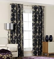 Vancouver Leaf Eyelet Curtains
