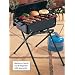 Portable Lava Rock Gas Barbecue
