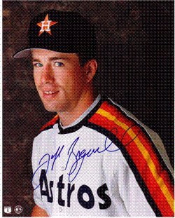 Autographed/Hand Signed 8x10 Photo Jeff Bagwell #2 Houston Astros