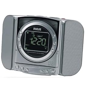 RCA RP5640 CD Clock Radio with Auto Time Set