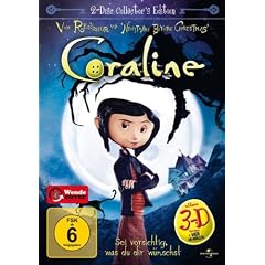 Coraline (3D-Version, Collector's Edition, 2 DVDs)