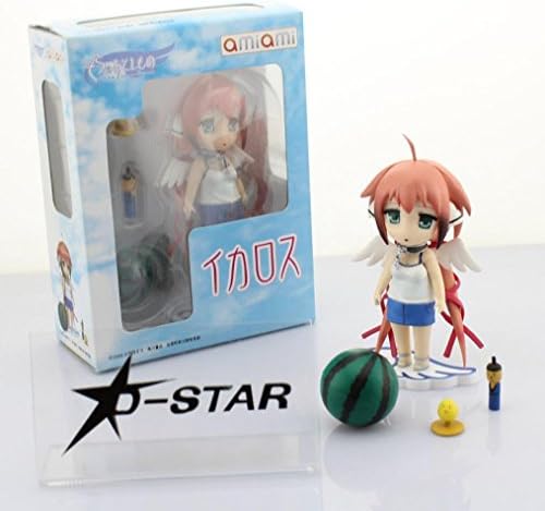 Flying Cola 4.5" Nendoroid Heaven'S Lost Property Sora No Otoshimono Ikaros With Clould Style Base Pvc Action Figure