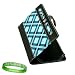 Stylish Blue Checker Plaid Melrose Leather Case for Sony PRS 950 (Reader Touch Edition) + Live * Laugh *Love VanGoddy Wrist band!!!
