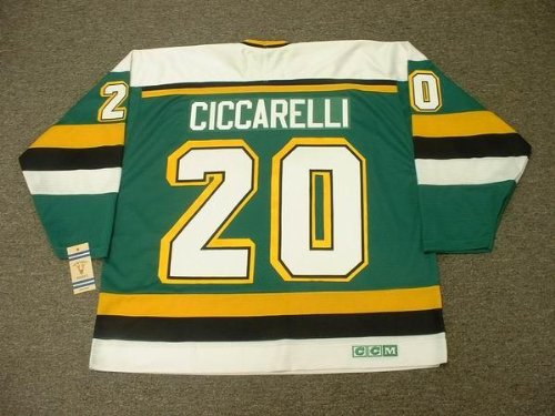 DINO CICCARELLI Minnesota North Stars 1988 CCM Vintage Throwback Away Hockey Jersey, Medium