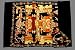 Silk Shawl Pakal in Black with Velvet