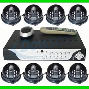 CCTV Surveillance Video System 1000GB HDD 8 Channel DVR Cameras Complete System with 8 Color Sharp CCD IR Day/Night Indoor/Outdoor Security Cameras 8x 60ft Siamese Cables and Power Adapter Unit included! Internet Access and Smartphone & 3G Mobile Phone Live View!