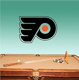 Philadelphia Flyers Hockey Wall Decal 25" x 18"