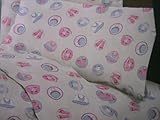 Laura Ashley Pink Ballet Twin Sheet Set