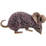 VintageStyleAmethystMouseMiceRatAustrianCrystalPurpleAnimalPinBrooch