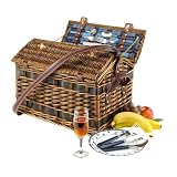 Weiden-Picknick Korb "Summertime" für 4 Personen 604032