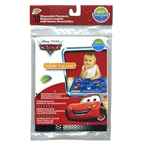 Neat Solutions - Disney Pixar Cars Table Toppers - 10 Disposable Placemats