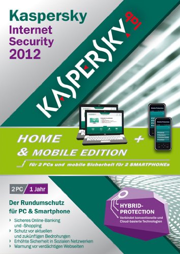 Kaspersky Internet Security 2012 2 User Home & Mobile