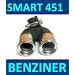 Doppelendrohr 2 x 60 mm f�r SMART ForTwo Mod 451 ab 4/2007 bis 10.2010 BENZINER 60/71PS