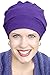 100% Cotton Cancer Turbans: Three Seam Turban - Cancer Hats for Chemo Patients