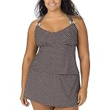 Women's Plus Size Mossimo Black: Swim Set - Baby Blue/ Brown