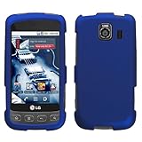 Titanium Solid Dr Blue Phone Protector Cover for LG LS670 (Optimus S), LG O ....