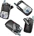 Cellet Palm Treo 600, 650, 700w, 700wx, & 700p Premium Elite Lambskin Case with Locking Swivel Clip