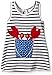 Mud Pie Baby Girl Sleeveless Casual Sun Dress, Multi, 12-18 Months