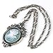 JOVIVI® Vintage Cameo Resin Beauty Lady Oval Bead Pendant Chain Long Sweater Necklace
