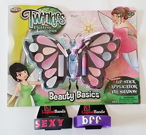 Twinkles Make up Kits in Butterfly Case BONUS gifts Silicone Bands (Pack of 3)