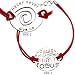 Inspirational Sports Bracelet - Never Never Give Up-Red