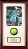 Ana Ivanovic Autographed Tennis Ball Shadowbox