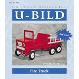 FIRE TRUCK PEDAL CAR (Woodworking Plan)