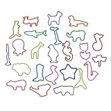 24 Assorted Crazy Bands Rubber Shaped Bracelets