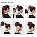 Beauty Wig World Scrunchie Bun Up Do Hair piece Hair Ribbon Ponytail Extensions Wavy Curly or Messy Various Colors