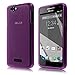Cbus Wireless Matte Finish TPU Flex-Gel Silicone Case / Skin / Cover for BLU Studio 5.0 C HD / 5.0C HD - Semi Transparent Purple