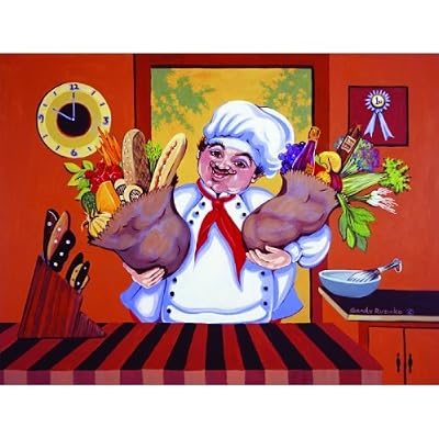 The Chef 500pc Jigsaw Puzzle by Sandy Rusinko