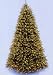 12' Downswept Douglas Fir Pre-Lit PE Artificial Christmas Tree - Clear Lights