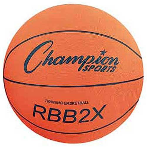 Buy Champion Sports RBB2X Oversized Indoor Outdoor Rubber 35 Mens Training Basketball by Champion Sports