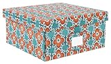 Working Class Studio The Re-Gift Collection Flora Medium Box, Teal